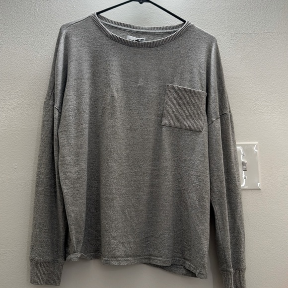 Sonoma grey long sleeve sleep shirt - Picture 1 of 2
